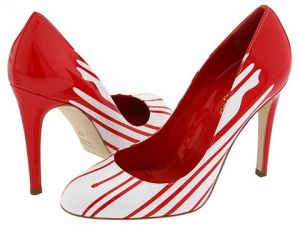 Red images - Sergio Rossi - red leather pumps.jpg